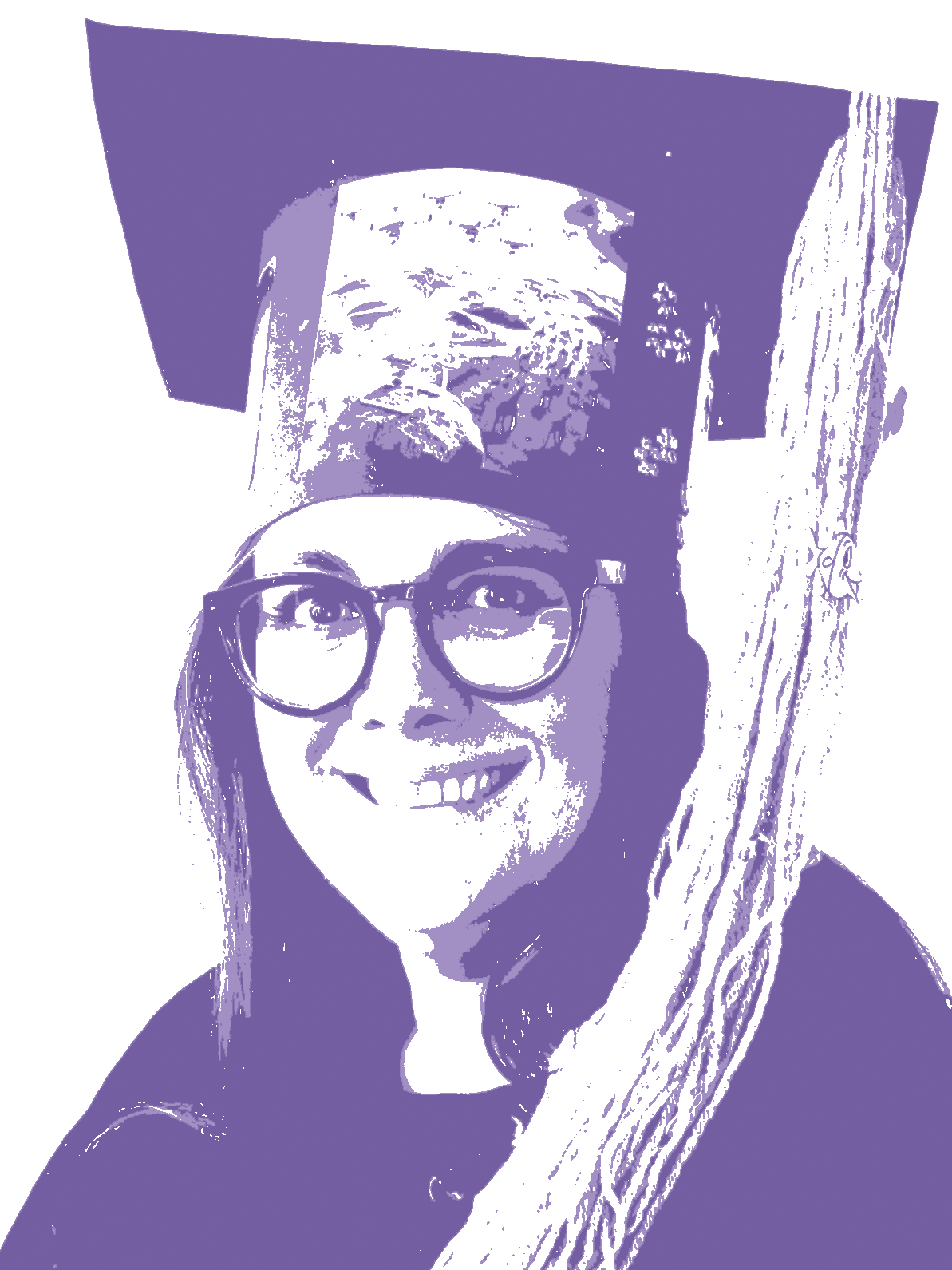 Anna Ferl mit Doktorhut